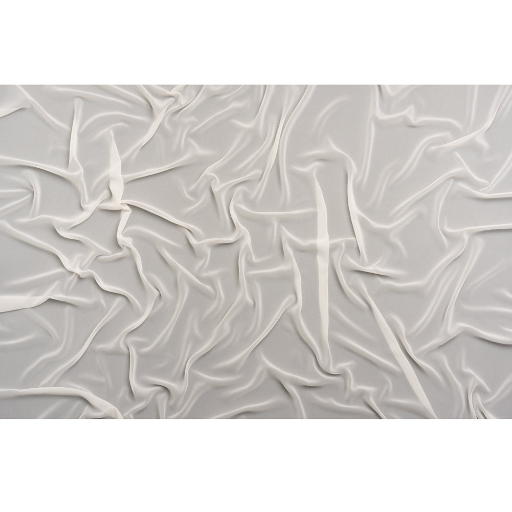 Polyester High-Multi Chiffon - Antique White - Netta Collection by Mood