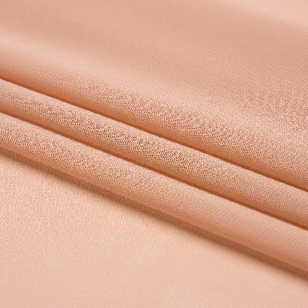 Polyester High-Multi Chiffon - Blush - Netta Collection by Mood - Folded