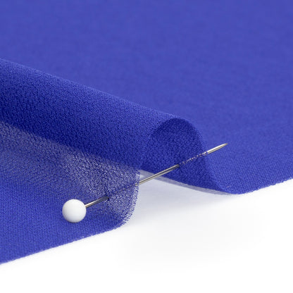 Polyester High-Multi Chiffon - Mazarine Blue - Netta Collection by Mood