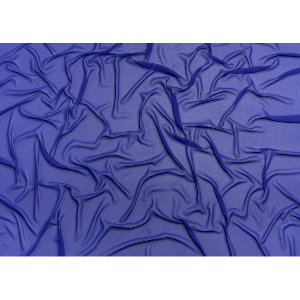 Polyester High-Multi Chiffon - Mazarine Blue - Netta Collection by Mood