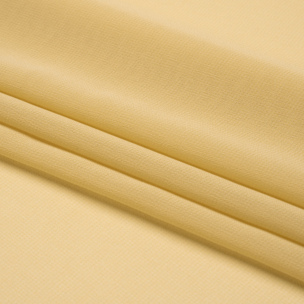 Polyester High-Multi Chiffon - Gold - Netta Collection by Mood - Folded