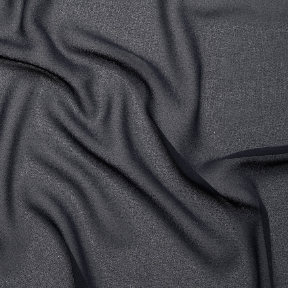 Polyester High-Multi Chiffon - Navy - Netta Collection by Mood