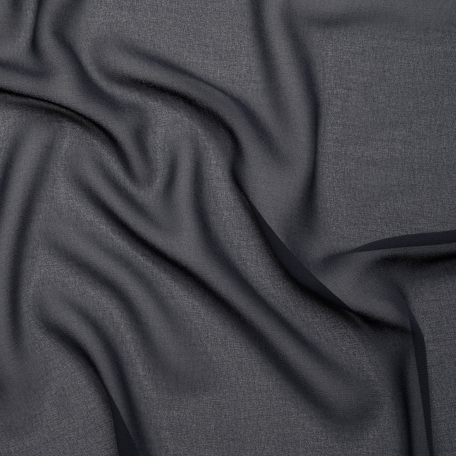 Polyester High-Multi Chiffon - Navy - Netta Collection by Mood