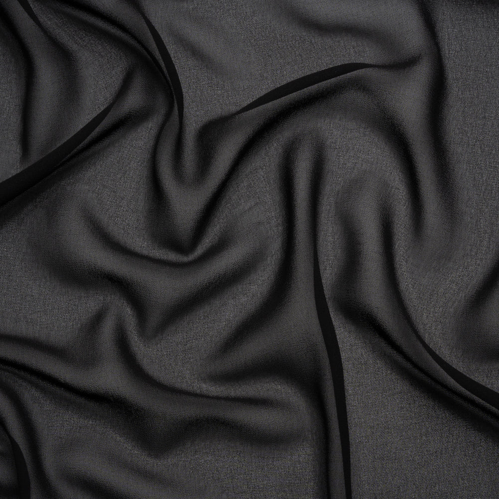 Polyester High-Multi Chiffon - Black - Netta Collection by Mood