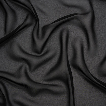 Polyester High-Multi Chiffon - Black - Netta Collection by Mood