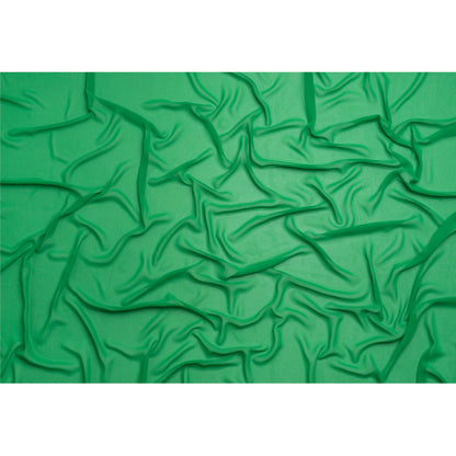 Polyester High-Multi Chiffon - Kelly Green - Netta Collection by Mood