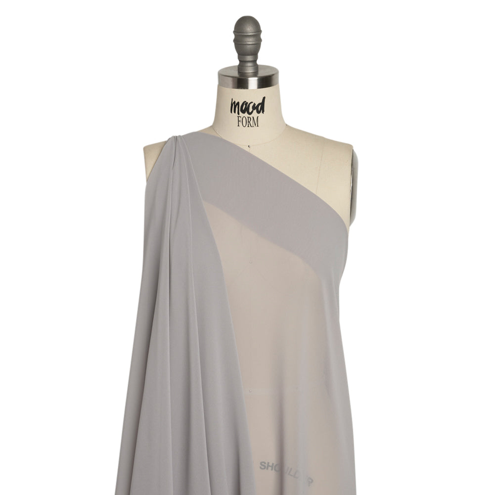 Polyester High-Multi Chiffon - Silver - Netta Collection by Mood