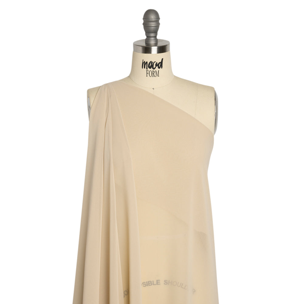 Polyester High-Multi Chiffon - Cashmere - Netta Collection by Mood