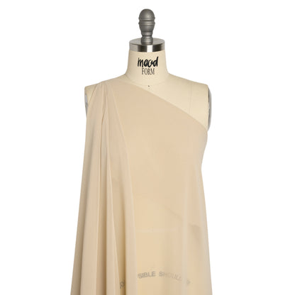 Polyester High-Multi Chiffon - Cashmere - Netta Collection by Mood
