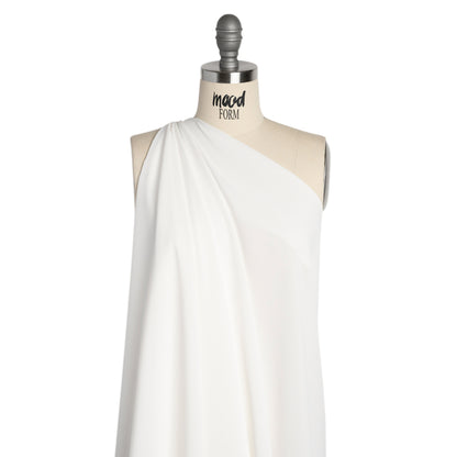 Polyester Double Georgette - Antique White - Mimosa Collection by Mood