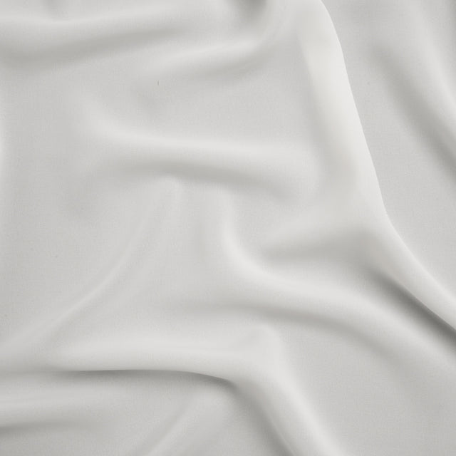 Polyester Double Georgette - Antique White - Mimosa Collection by Mood