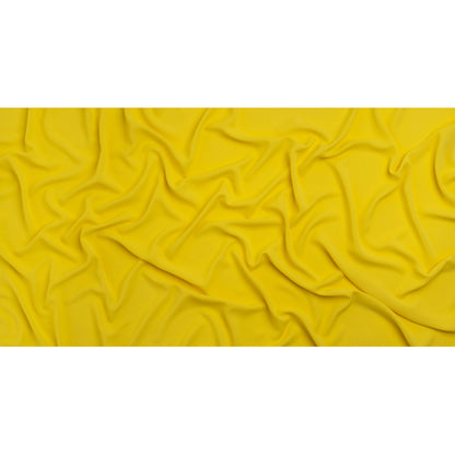 Polyester Double Georgette - Buttercup Yellow - Mimosa Collection by Mood