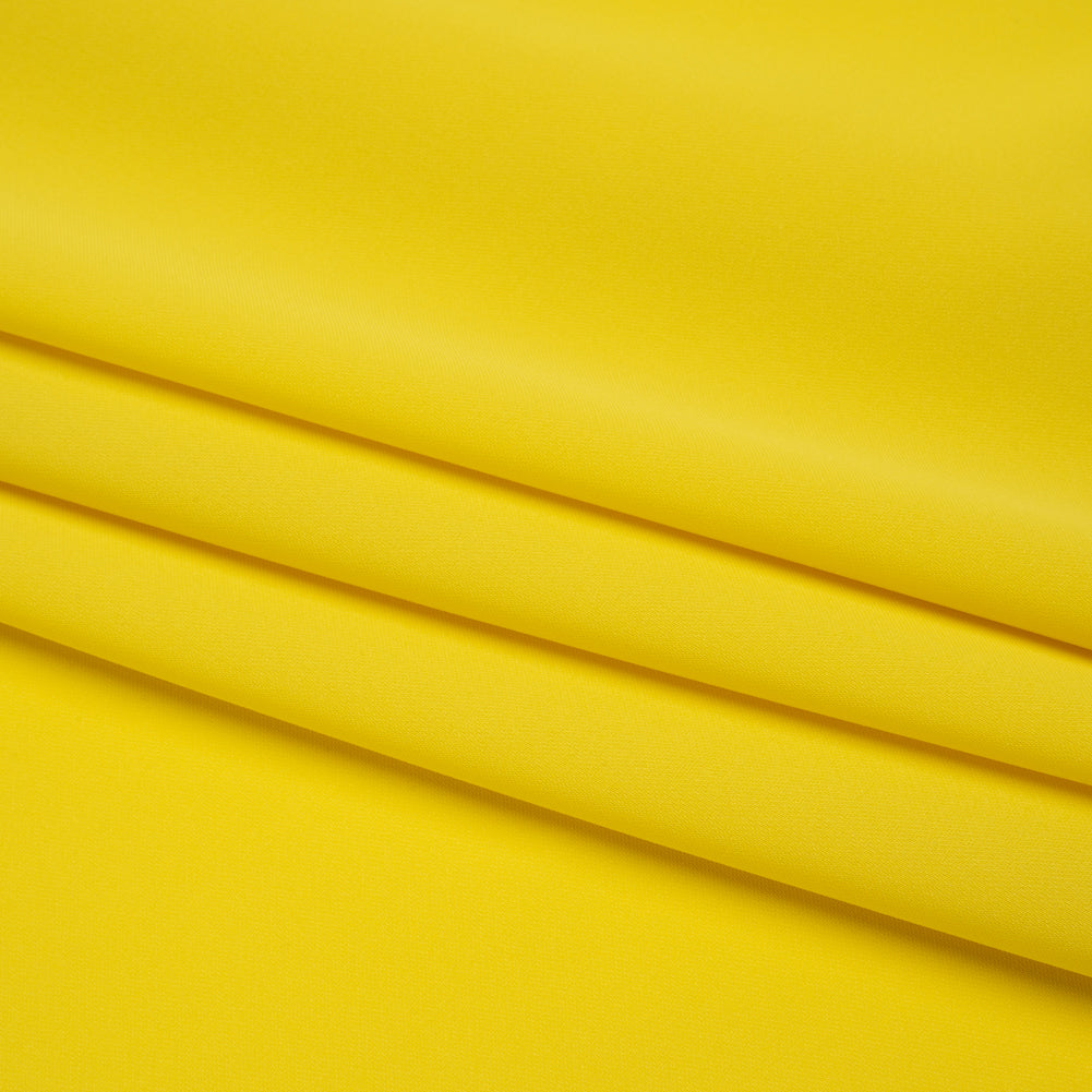 Polyester Double Georgette - Buttercup Yellow - Mimosa Collection by Mood