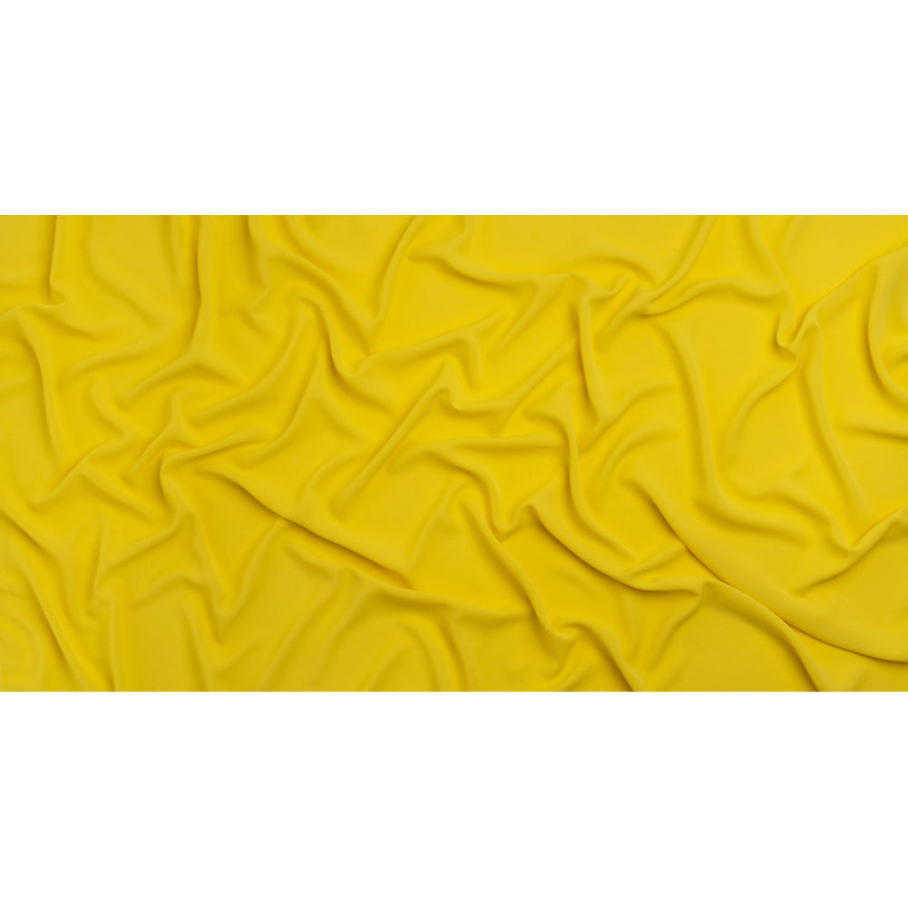 Polyester Double Georgette - Buttercup Yellow - Mimosa Collection by Mood