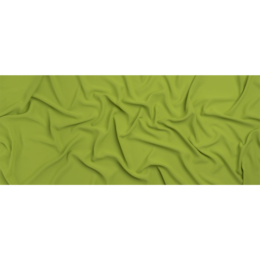 Polyester Double Georgette - Peridot Green - Mimosa Collection by Mood