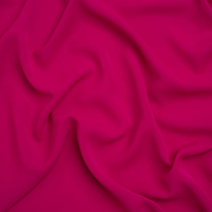 Polyester Double Georgette - Magenta Haze - Mimosa Collection by Mood