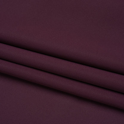 Polyester Double Georgette - Eggplant - Mimosa Collection by Mood