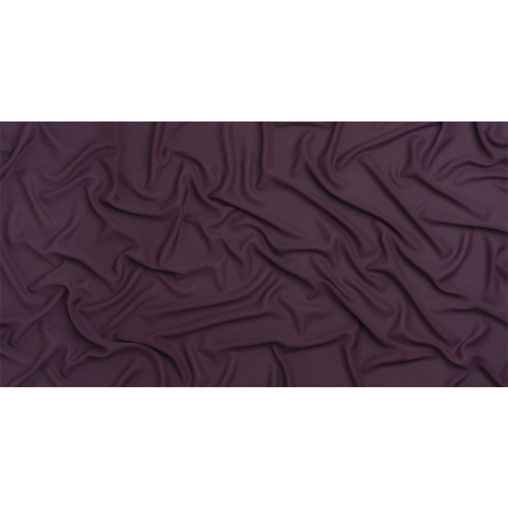 Polyester Double Georgette - Eggplant - Mimosa Collection by Mood - Full