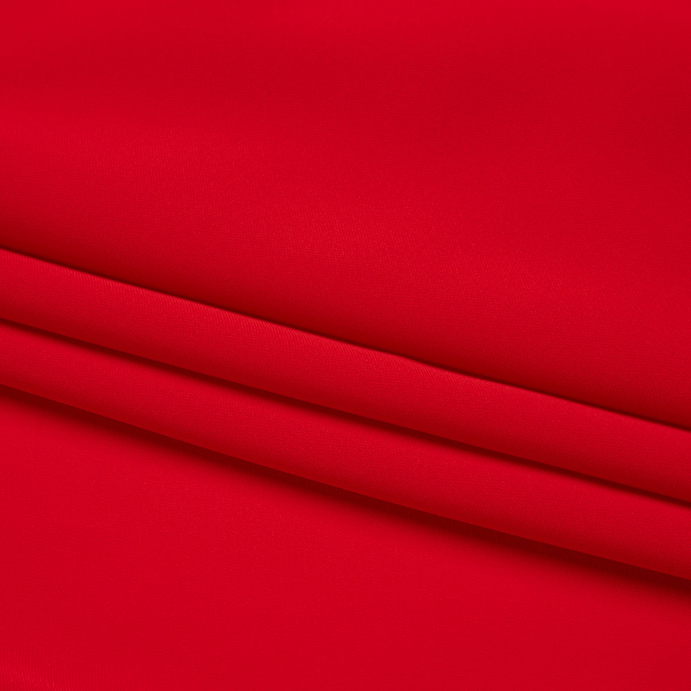 Polyester Double Georgette - Red - Mimosa Collection by Mood Folded