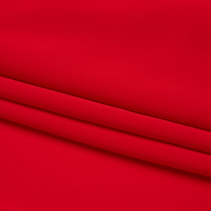Polyester Double Georgette - Red - Mimosa Collection by Mood Folded