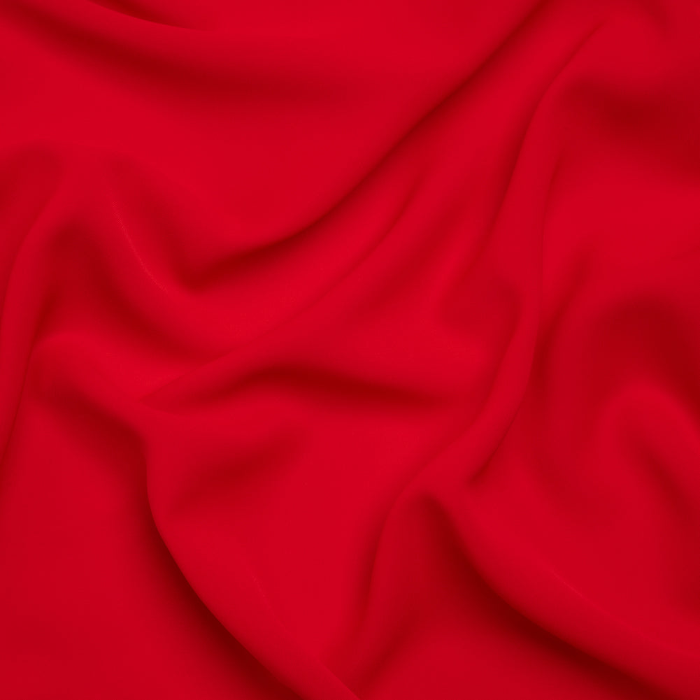 Polyester Double Georgette - Red - Mimosa Collection by Mood