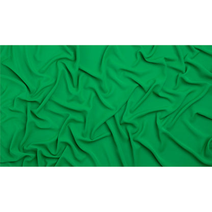 Polyester Double Georgette - Kelly Green - Mimosa Collection by Mood