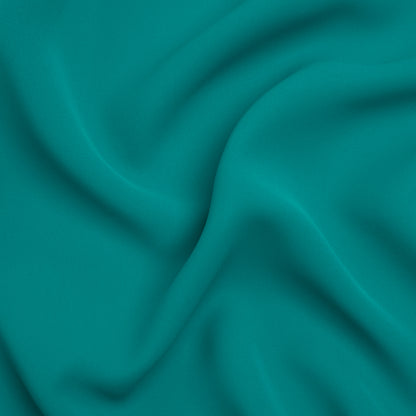 Polyester Double Georgette - Deep Teal - Mimosa Collection by Mood