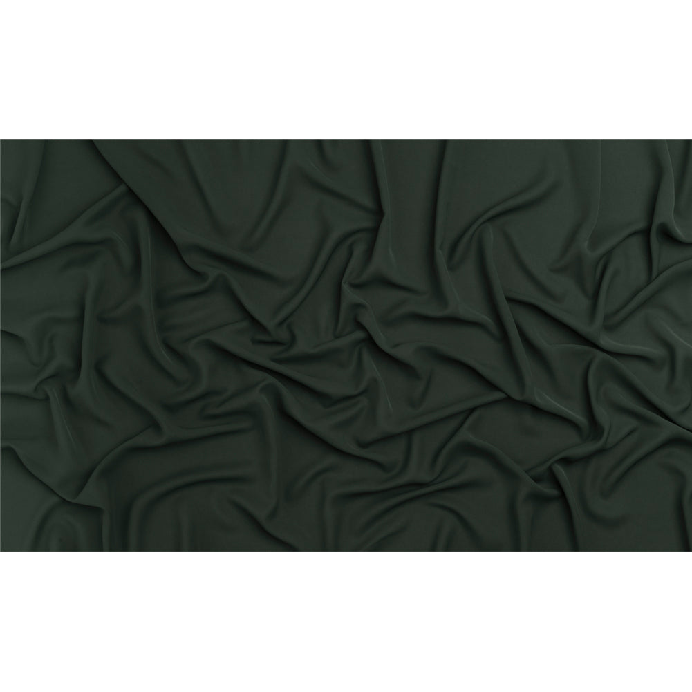 Polyester Double Georgette - Charcoal Gray - Mimosa Collection by Mood