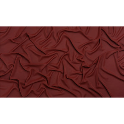 Polyester Double Georgette - Burgundy - Mimosa Collection by Mood