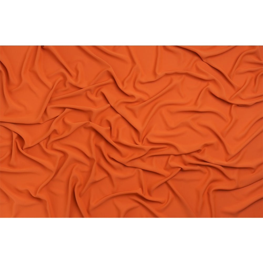 Polyester Double Georgette - Burnt Orange - Mimosa Collection by Mood