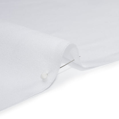 Premium Polyester Satin - Bright White - Gavia Collection by Mood