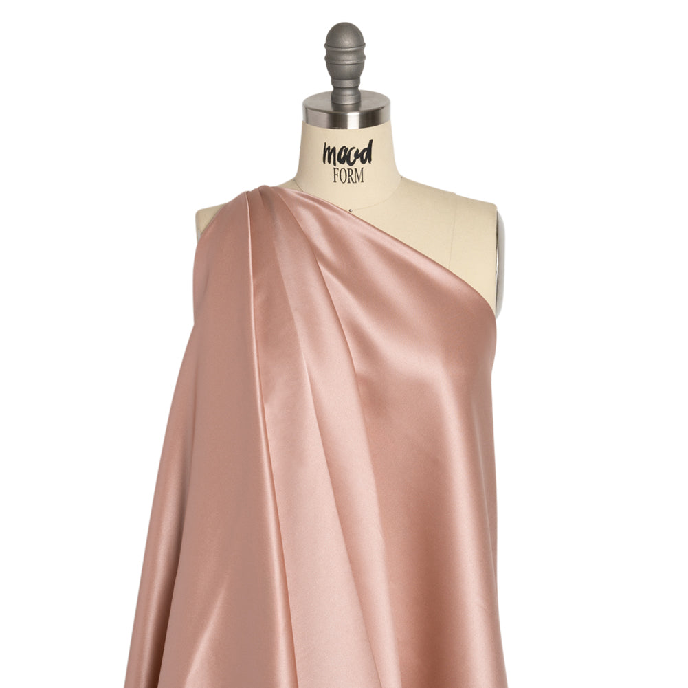 Premium Polyester Satin - Blush - Gavia Collection by Mood - Drape
