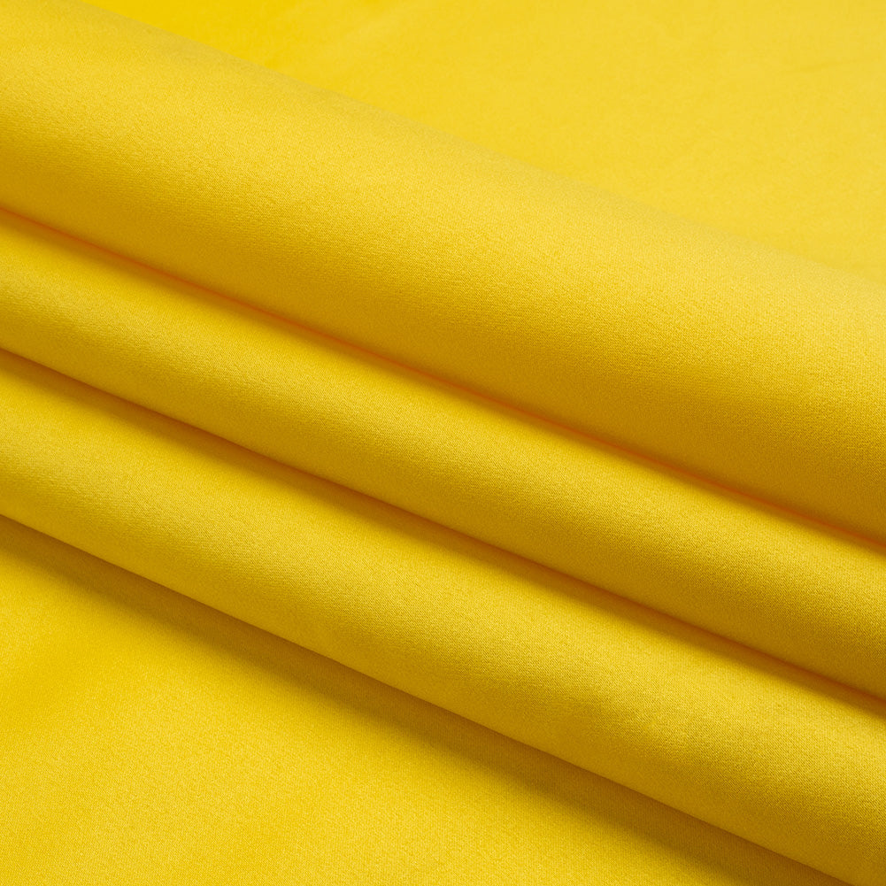 Premium Polyester Satin - Buttercup Yellow - Gavia Collection by Mood