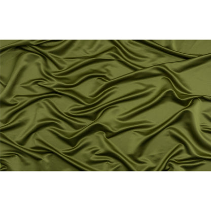 Premium Polyester Satin - Pesto Green - Gavia Collection by Mood