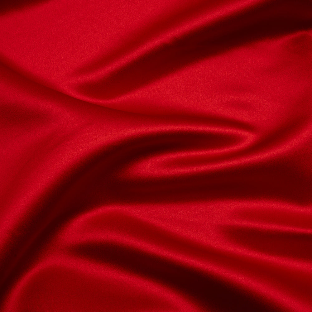Red Satin Fabric
