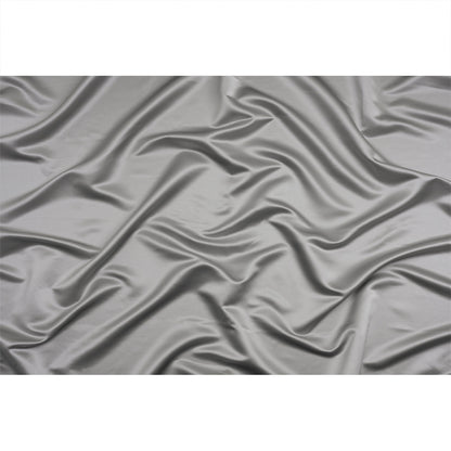 Premium Polyester Satin - Silver - Gavia Collection by Mood