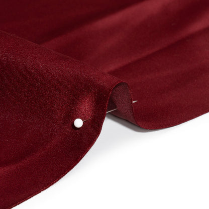 Premium Polyester Satin - Burgundy - Gavia Collection by Mood