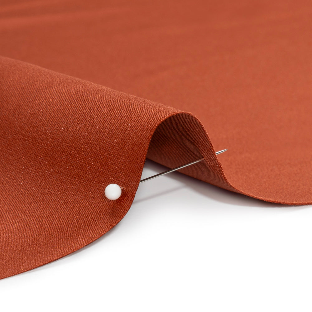 Premium Polyester Satin - Sienna - Gavia Collection by Mood - Detail