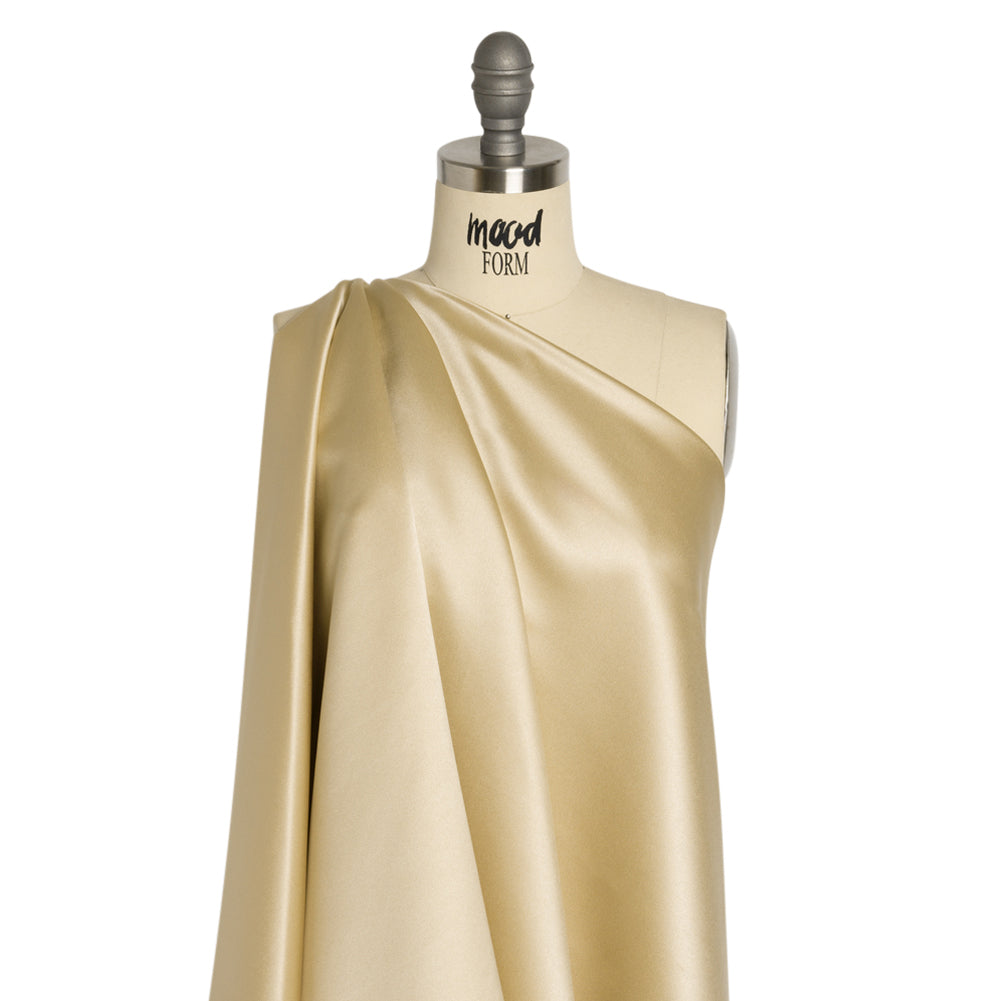 Premium Polyester Satin - Cashmere - Gavia Collection by Mood - Drape