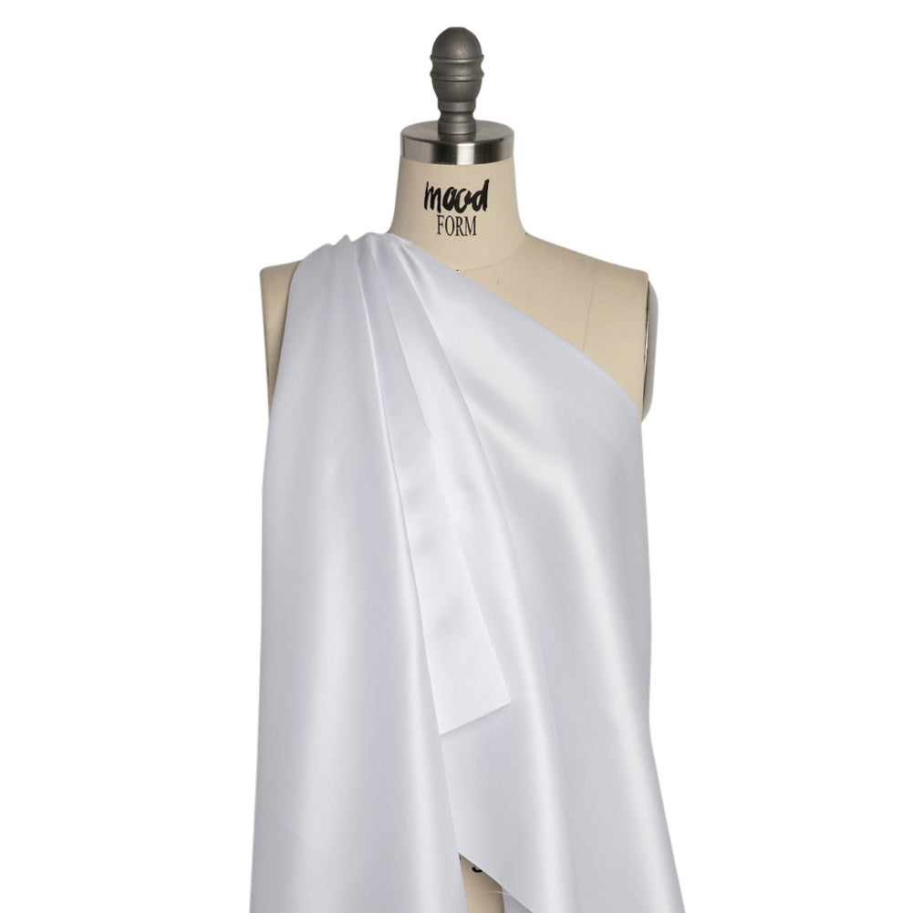 Polyester Satin - White - Anas Collection by Mood