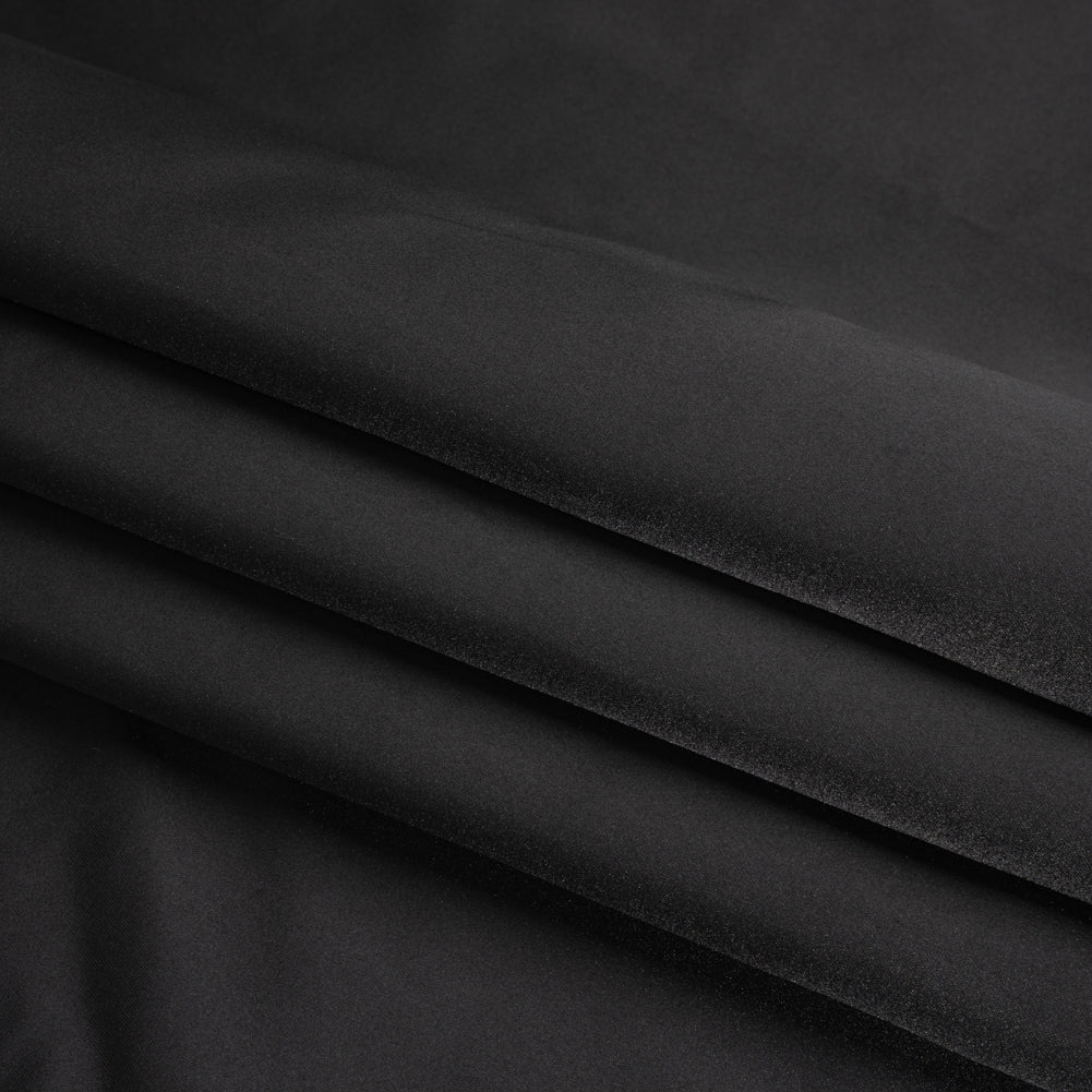 Polyester Satin - Black - Anas Collection by Mood