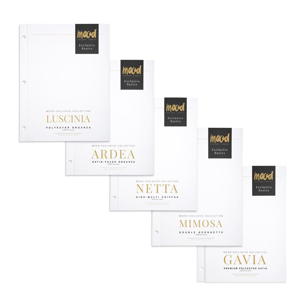 Color Card 5 Collection Bundle - Exclusive Basics Collections (Luscinia, Ardea, Netta, Mimosa and Gavia) - 8.5" x 11", 3-Hole
