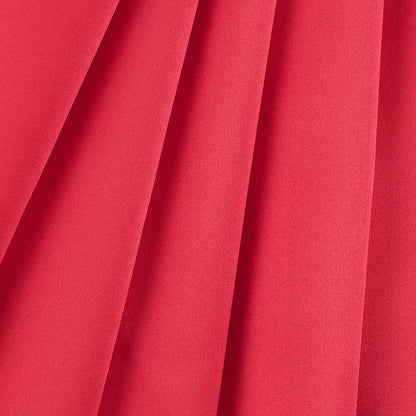 Polyester Satin - Flaming Coral - Reverie Collection Folded