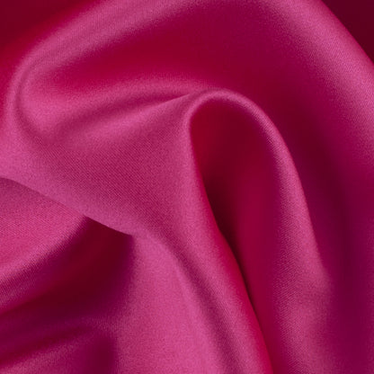Polyester Satin - Garden Fuchsia - Reverie Collection Detail