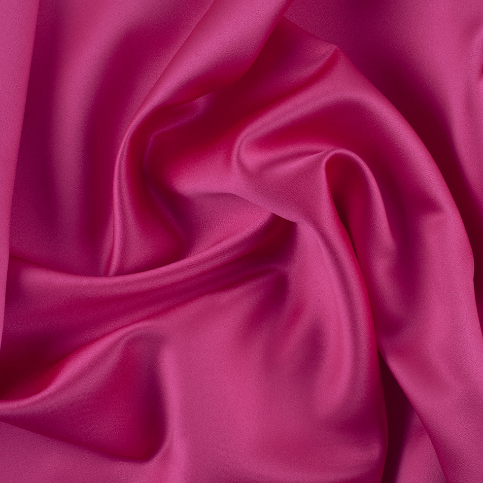 Polyester Satin - Garden Fuchsia - Reverie Collection