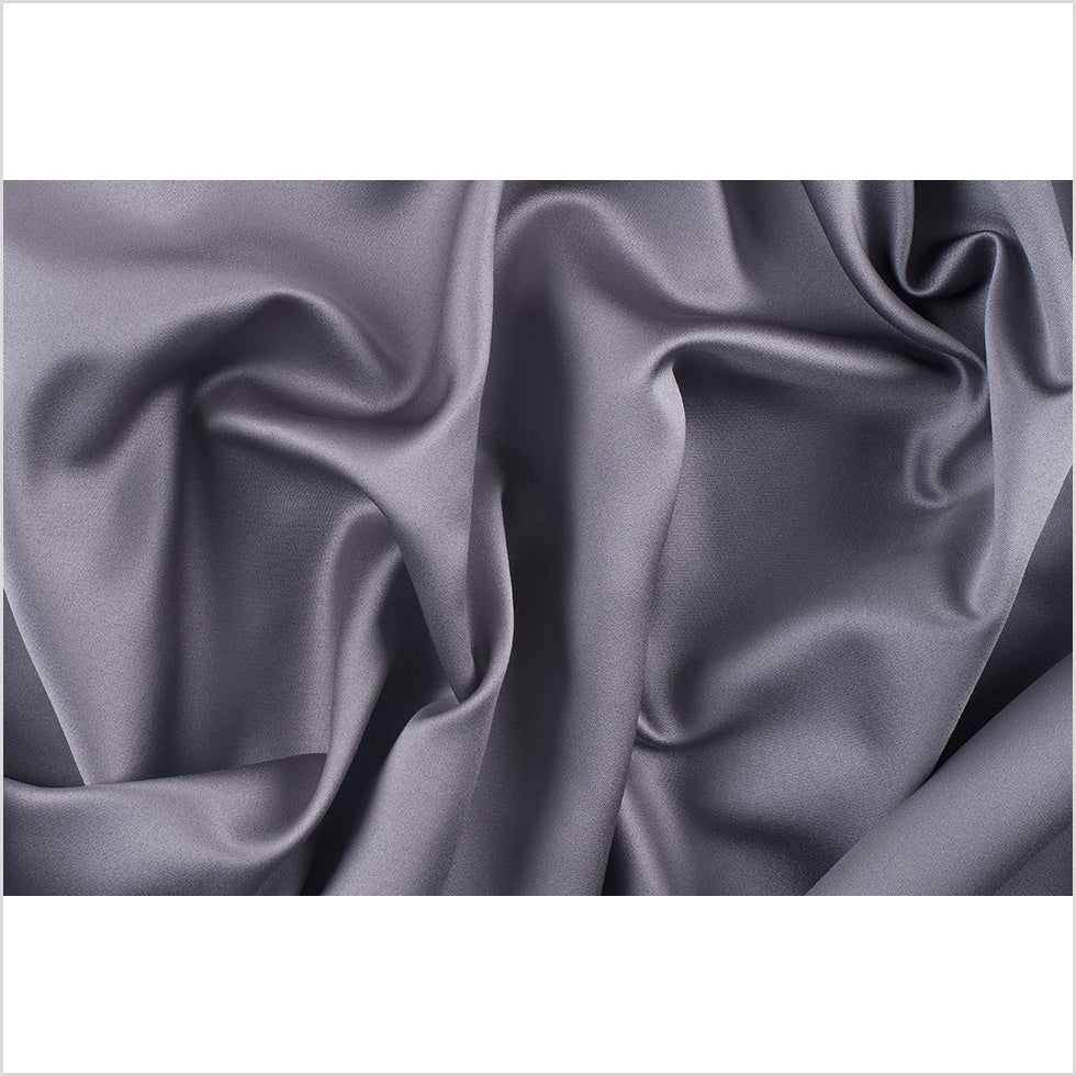 Polyester Satin - Heather Gray - Reverie Collection Full