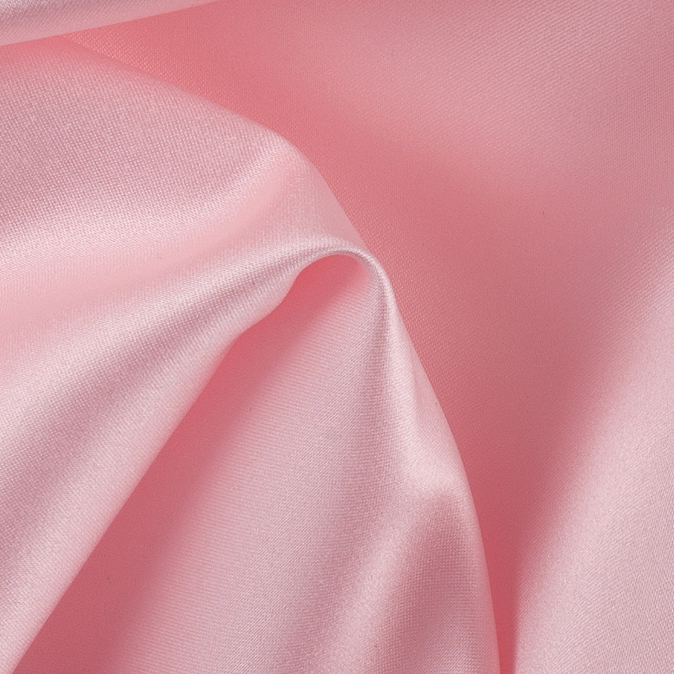 Polyester Satin - Ice Pink - Reverie Collection Detail
