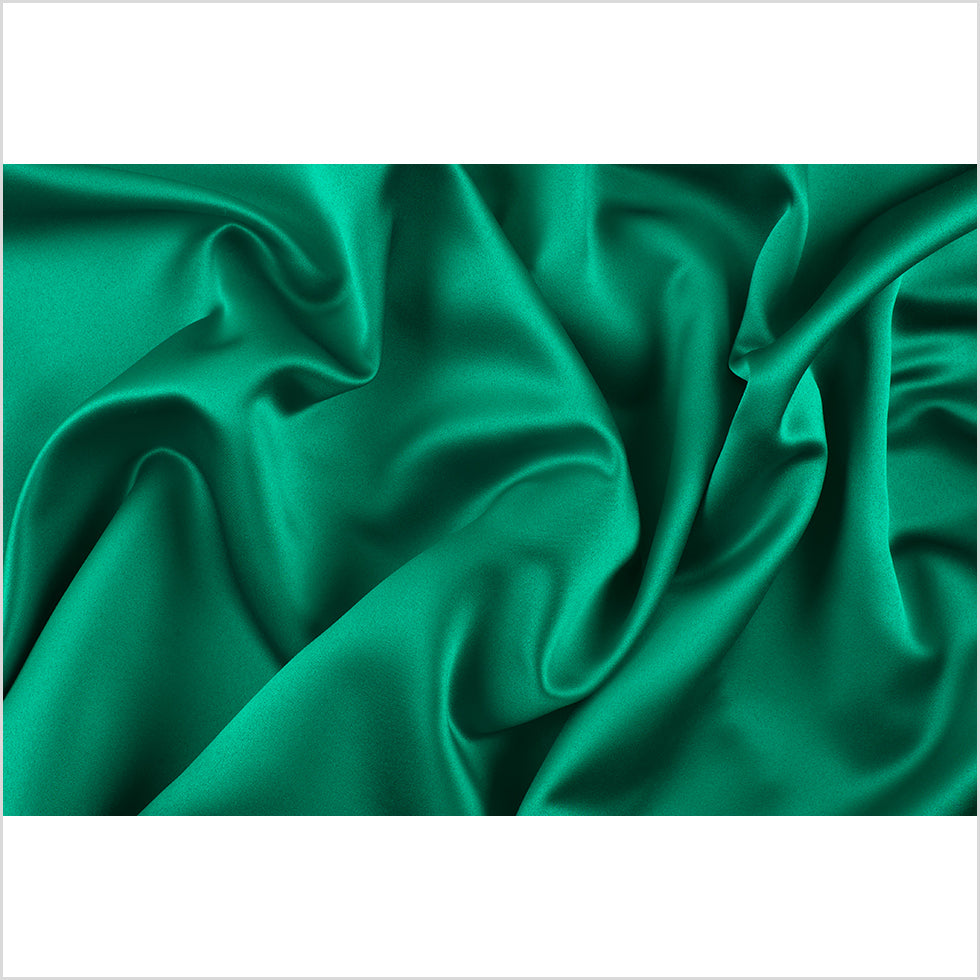 Polyester Satin - Kelly Green - Reverie Collection