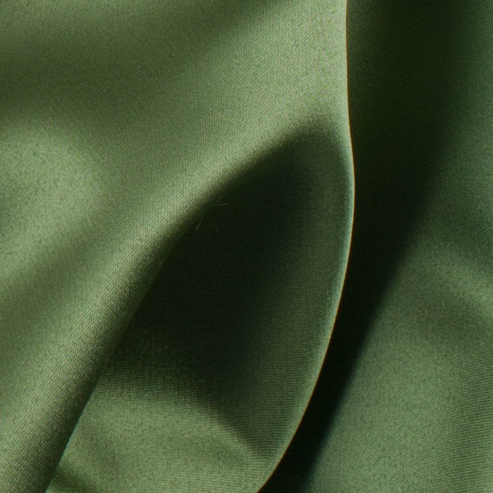 Polyester Satin - Loden Green - Reverie Collection Detail