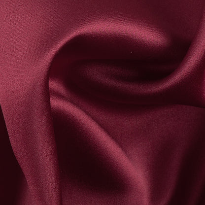 Polyester Satin - Mystic Burgundy - Reverie Collection Detail